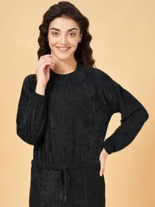 Ajile by Pantaloons Self Designed Long Sleeves Pullover