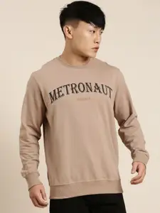 Metronaut Typography Printed Pullover Sweatshirt