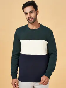 BYFORD by Pantaloons Colourblocked Round Neck Sweatshirt