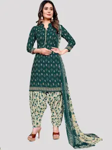 KALINI Ethnic Motifs Printed Unstitched Dress Material