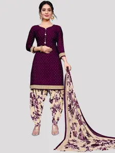 KALINI Geometric Printed Unstitched Dress Material