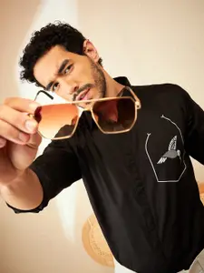 DENNISON Placement Printed Casual Shirt