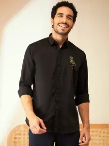 DENNISON Foil Printed Party Shirt