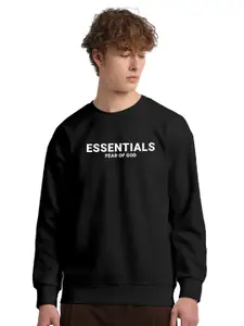 FTX Typography Printed Fleece Sweatshirt