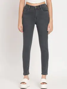 BAESD Women Jean Skinny Fit High-Rise Clean Look Stretchable Jeans