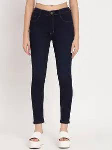 BAESD Women Jean Skinny Fit High-Rise Clean Look Cotton Jeans