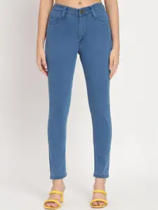 BAESD Women Jean Skinny Fit High-Rise Clean Look Cotton Jeans