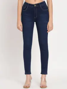 BAESD Women Jean Skinny Fit Mid-Rise Clean Look Jeans