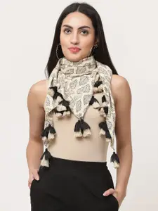 SAVI Printed Cotton Scarf