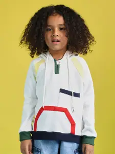 Nauti Nati Boys Hooded Anti-Microbial Cotton Sweatshirt