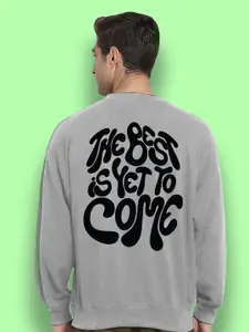 FTX Typography Printed Oversized Sweatshirt