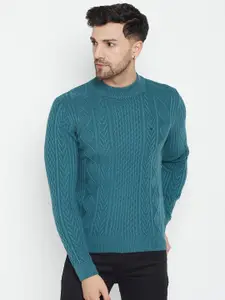 Okane Cable Knit Pullover Acrylic Sweater