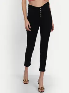 Next One Women Jean Skinny Fit Clean Look High-Rise Stretchable Jeans