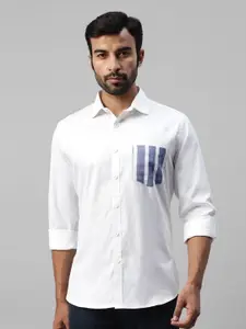 DON VINO Comfort Slim Fit Spread Collar Cotton Casual Shirt