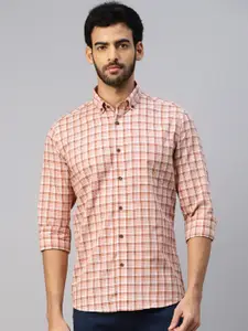 DON VINO Comfort Opaque Checked Cotton Casual Shirt