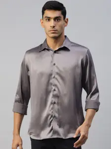 DON VINO Comfort Slim Fit Spread Collar Cotton Casual Shirt