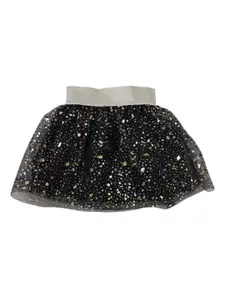 V-Mart Infant Girls Printed Flared Midi Skirt