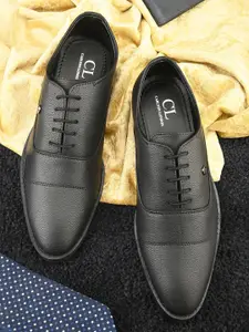 Carlton London Men Textured Formal Derbys