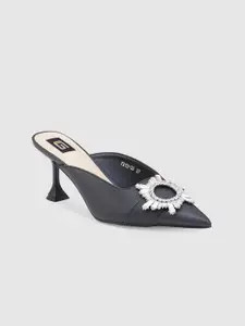 Sole To Soul Embellished Pointed Toe Kitten Pumps
