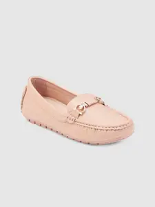 Sole To Soul Animal Textured Square Toe Ballerinas