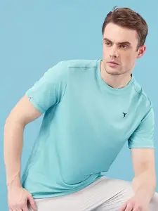 Technosport Round Neck Short Sleeves Antimicrobial Slim Fit Training T-shirt