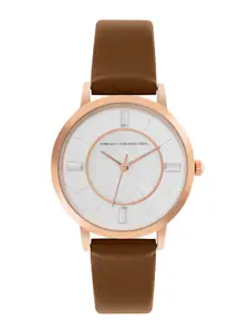 French Connection Women Leather Straps Analogue Watch FCN00066A