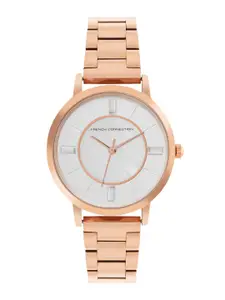 French Connection Women Dial & Stainless Steel Analogue Watch FCN00066F