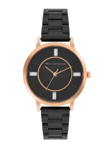 French Connection Women Stainless Steel Bracelet Style Straps Analogue Watch FCN00066G