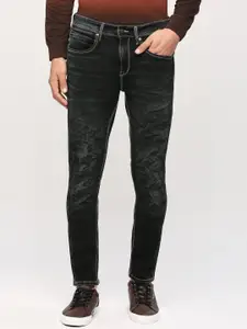 Pepe Jeans Men Skinny Fit Mid-Rise Light Fade Cotton Jeans