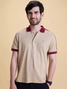 Gloot Polo Collar Short Sleeves Cotton T-shirt