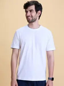 Gloot Round Neck Cotton Casual T-shirt