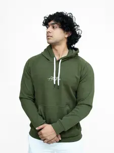 Athflex Printed Fleece Hooded Sweatshirt