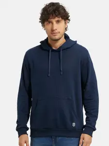 Jockey Combed Cotton Rich French Terry Hoodie Sweatshirt with Ribbed Cuffs-UM54
