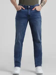 Jack & Jones Men Ben Clean Look Skinny Fit Low-Rise Stretchable Jeans