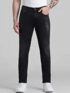 Jack & Jones Men Low-Rise Clean Look Slim Fit Stretchable Jeans