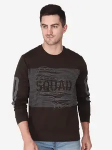 Albion Typography Printed Pure Cotton Pullover