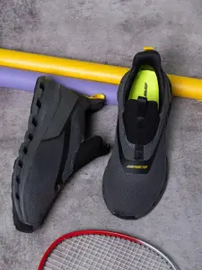 IMPAKTO Men Air Bounce Slip-On Running Shoes