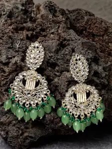 Sukkhi Gold Plated Contemporary Drop Earrings
