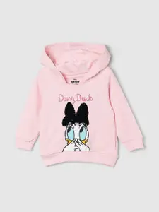 max Girls Daisy Duck Printed Pure Cotton Sweatshirt