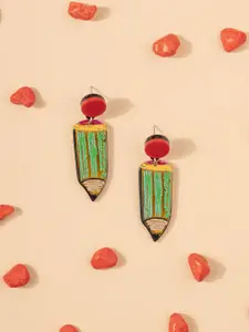 Crunchy Fashion Quirky Shaped Drop Earrings