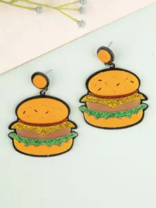 Crunchy Fashion Quirky Shaped Drop Earrings