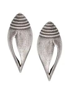 Infuzze Silver Plated Contemporary Studs Earrings