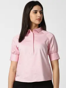 Van Heusen Woman Opaque Pure Cotton Casual Shirt