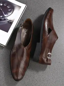 John Karsun Men Shoe-Style Sandals With Buckle