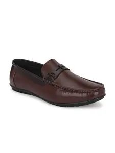 John Karsun Men Brown Colourblocked Monks