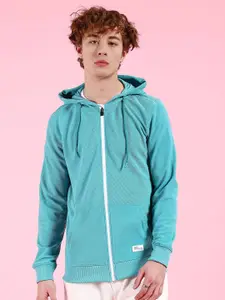 The Indian Garage Co Long Sleeves Hood Zipfront Sweatshirt