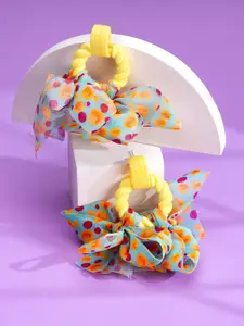 Yellow Chimes Multicoloured Contemporary Drop Earrings