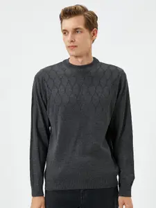 Koton High Neck Acrylic Pullover Sweaters