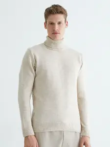 Koton Acrylic Turtle Neck Pullover Sweaters