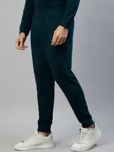 Slowave Men Mid-Rise Breathable Cotton Jogger